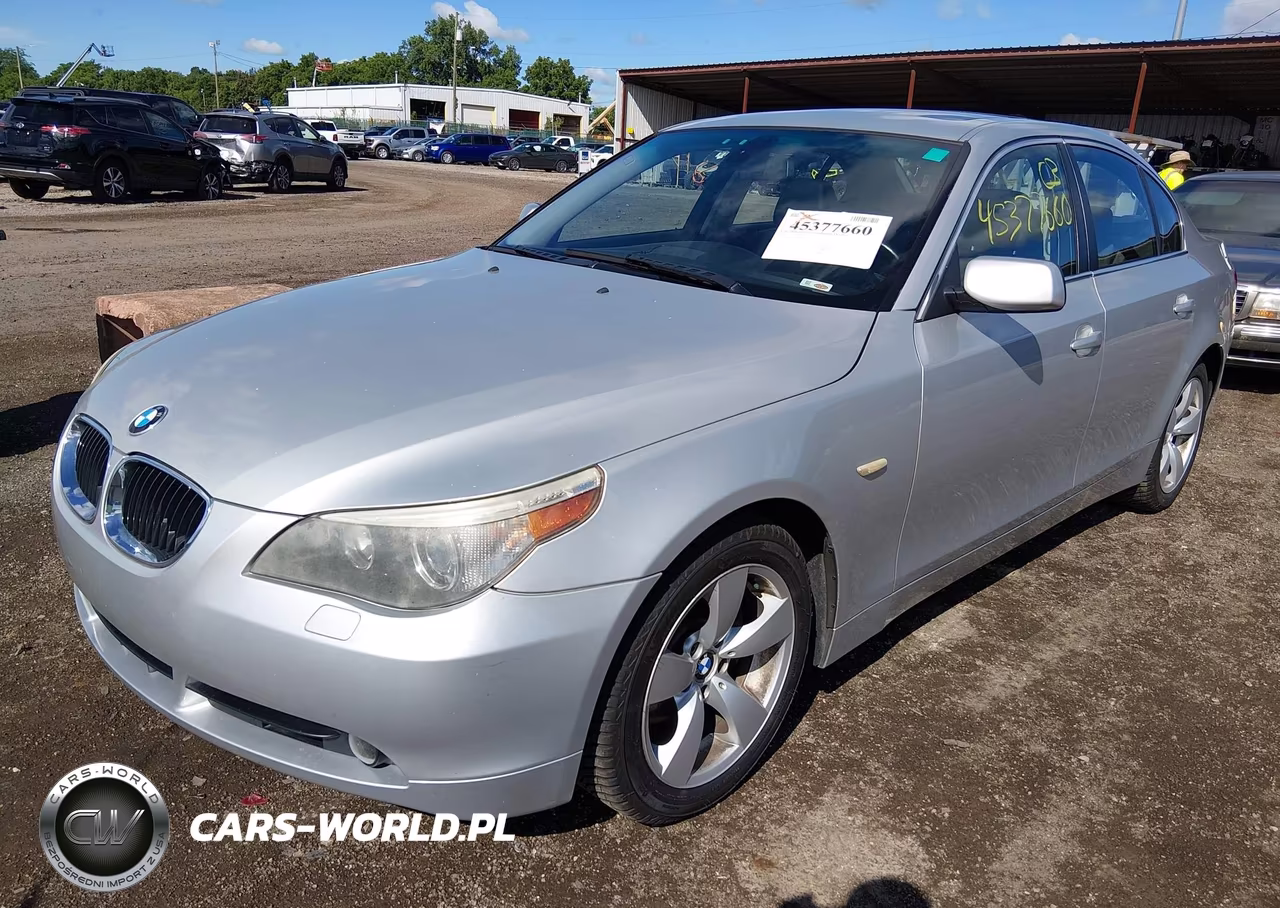 2005 BMW 525I VIN:WBANA53555B857530 - 2