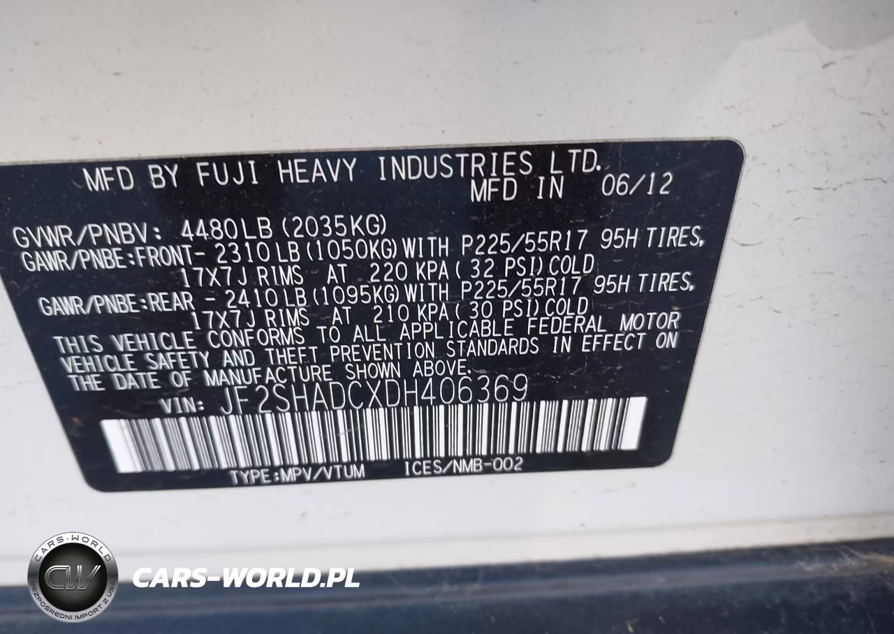 2013 Subaru Forester 2.5X Premium VIN:JF2SHADCXDH406369 - 9