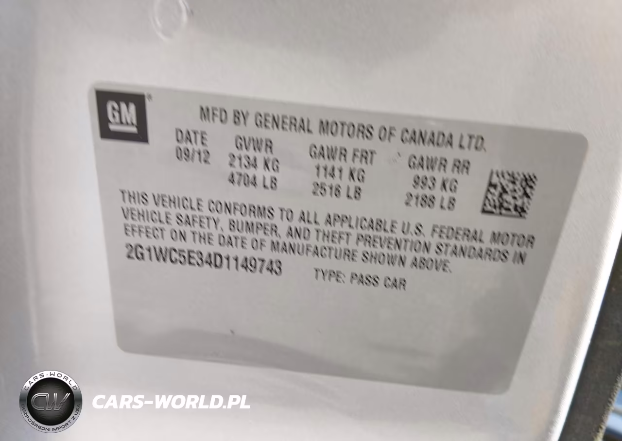 2013 Chevrolet Impala Ltz VIN:2G1WC5E34D1149743 - 9
