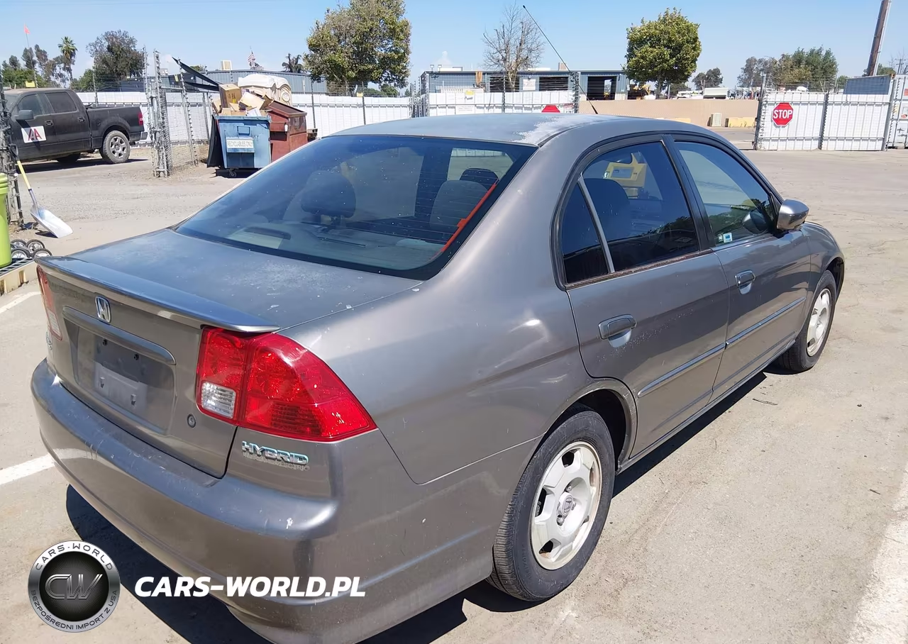 2005 Honda Civic Hybrid VIN:JHMES96615S018274 - 4