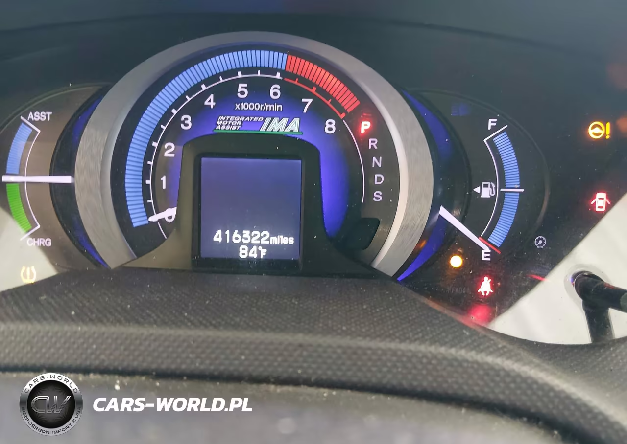 2010 Honda Insight Ex VIN:JHMZE2H70AS016645 - 7