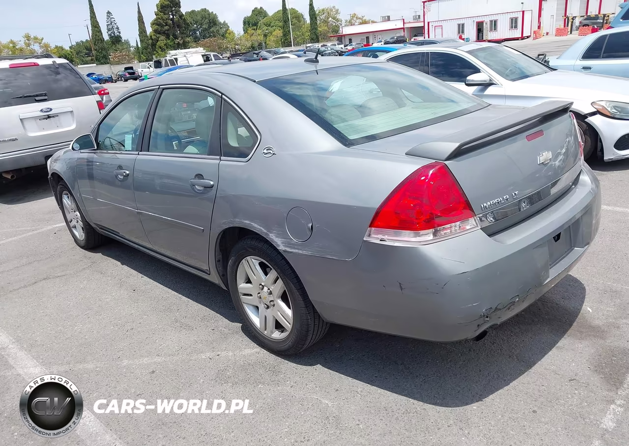 2007 Chevrolet Impala 3.9L Lt VIN:2G1WC58R479186488 - 3