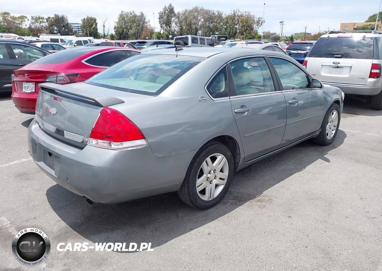 2007 Chevrolet Impala 3.9L Lt VIN:2G1WC58R479186488 - 4