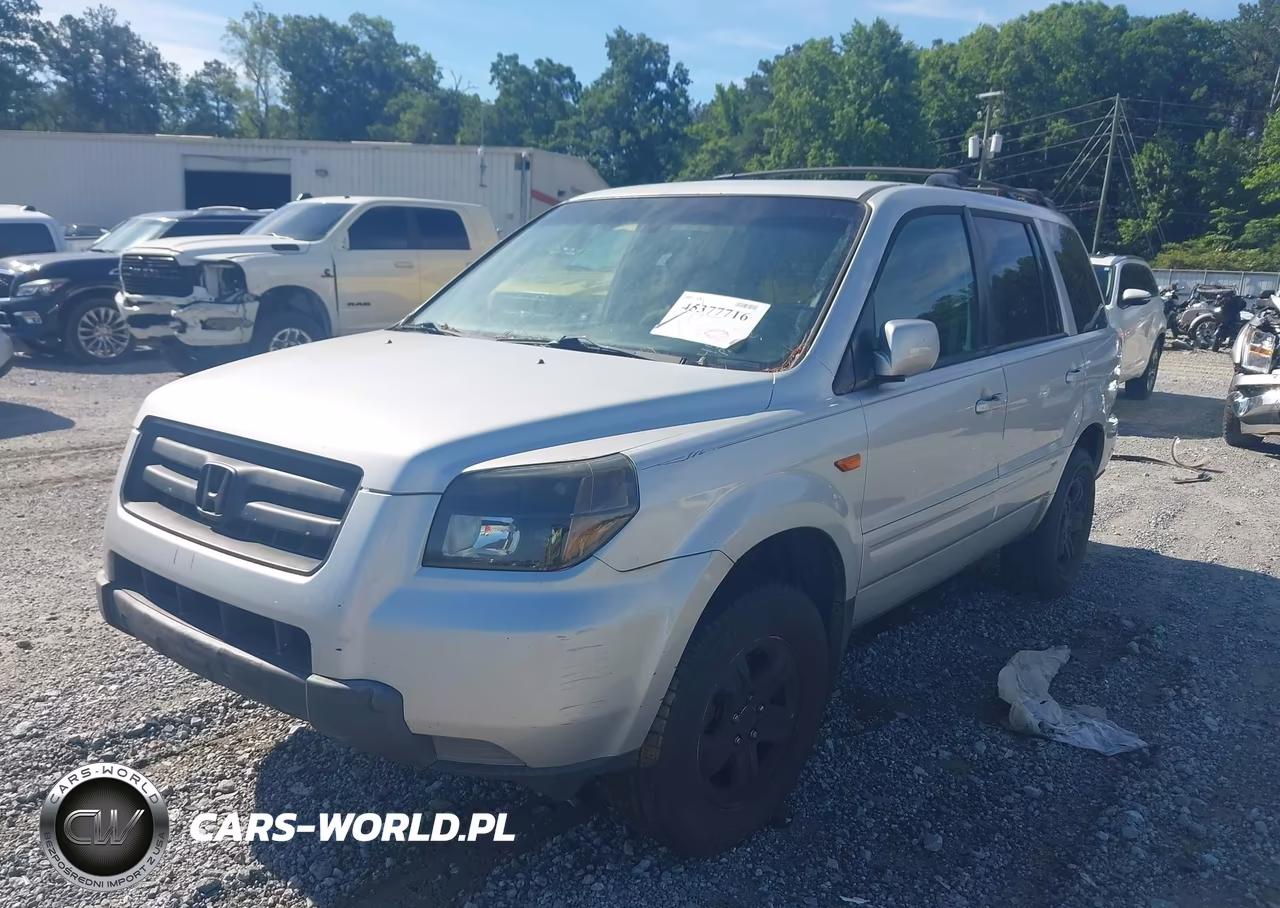 2008 Honda Pilot Vp VIN:5FNYF28298B020070 - 2
