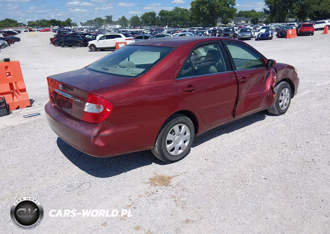 2003 Toyota Camry Le VIN:4T1BE32K33U170436 - 4