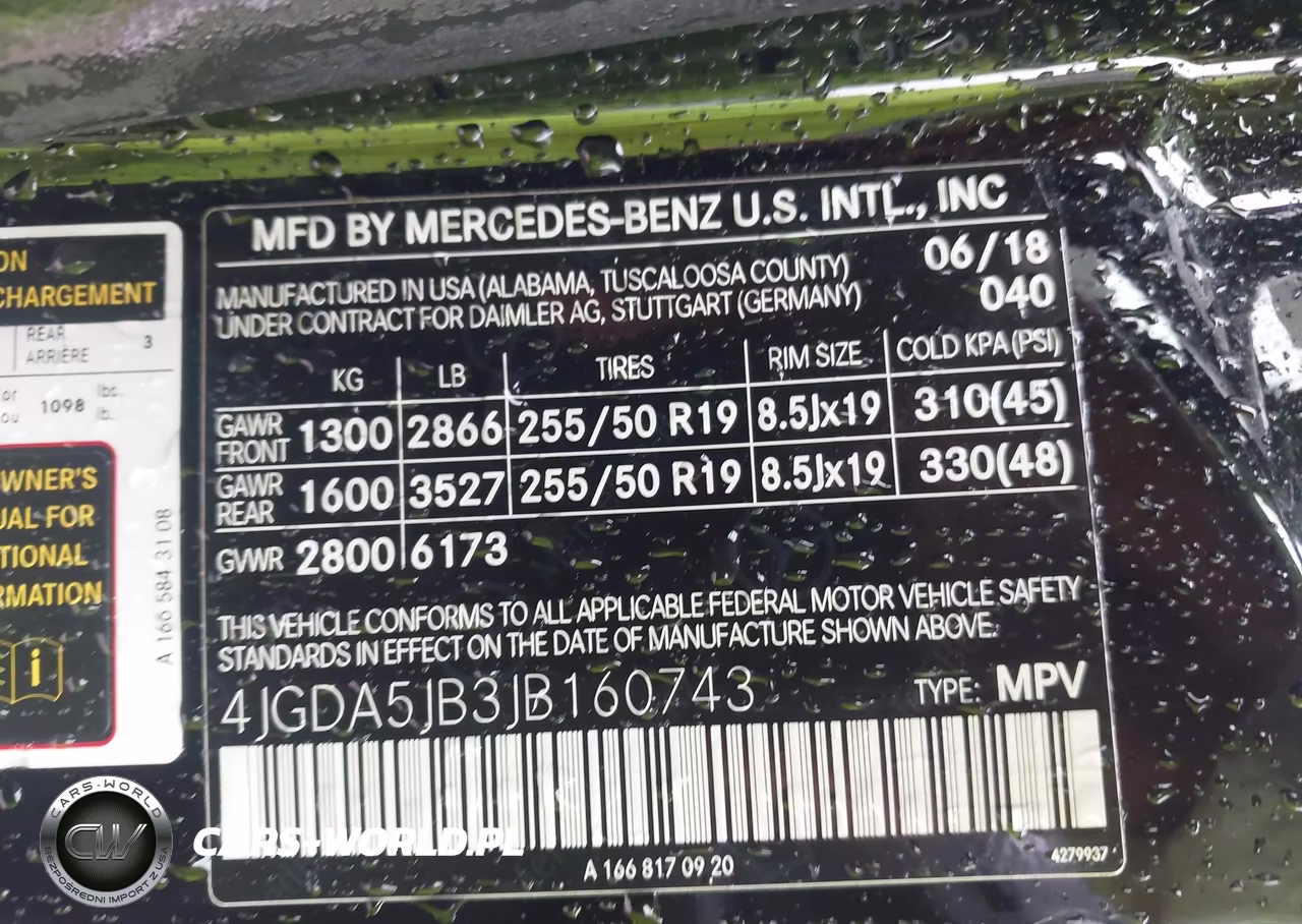 2018 Mercedes-Benz Gle 350 VIN:4JGDA5JB3JB160743 - 9