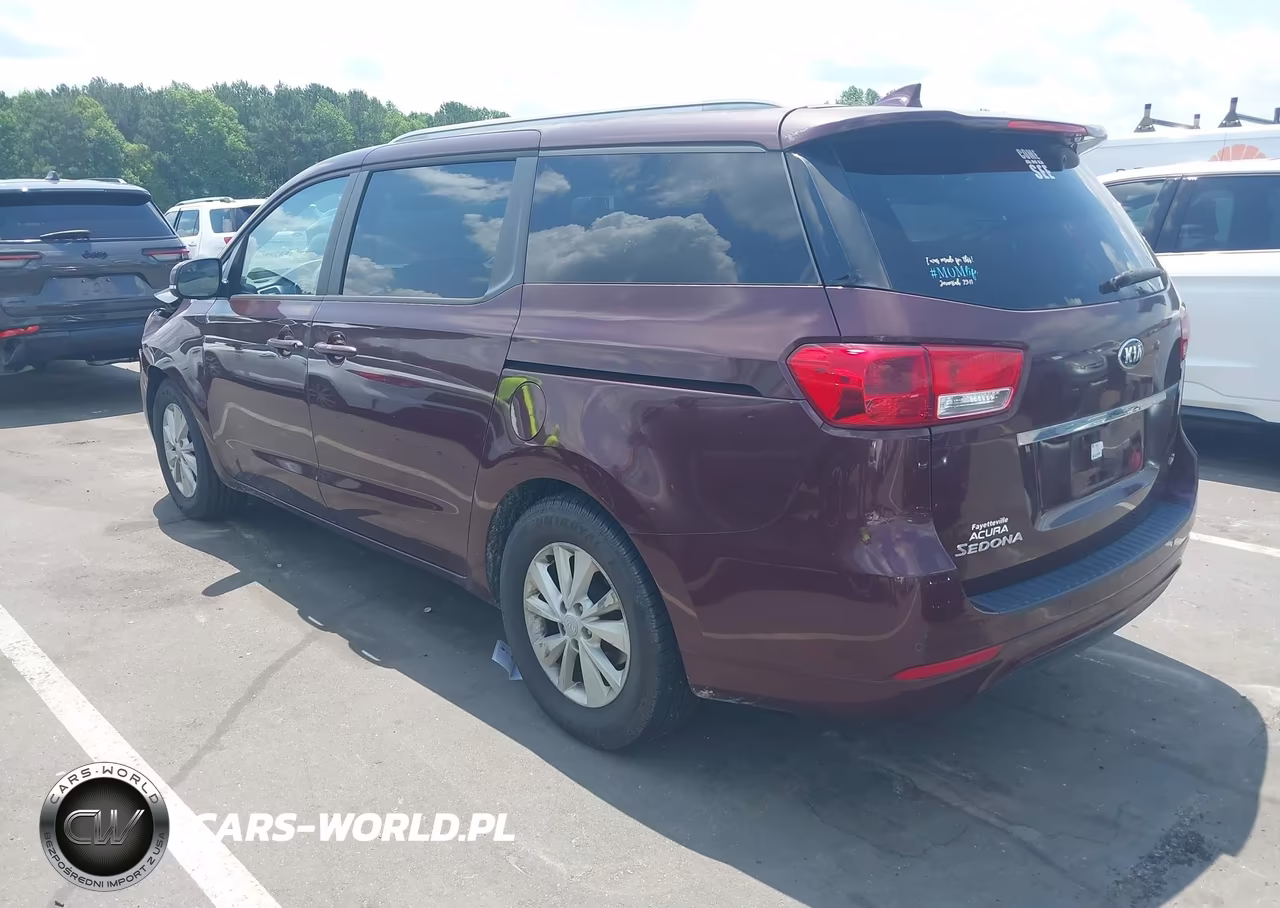 2016 Kia Sedona Lx VIN:KNDMB5C1XG6171987 - 3