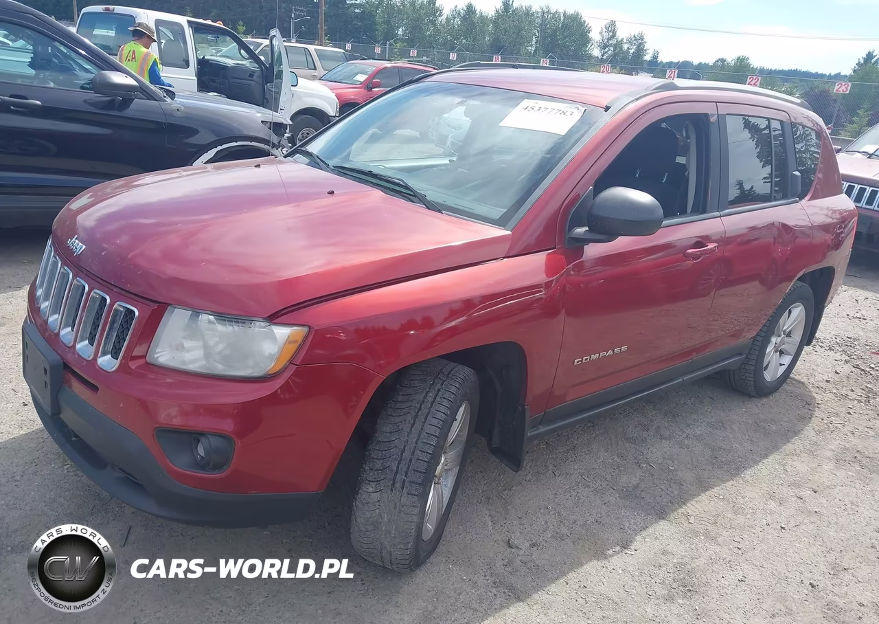 2013 Jeep Compass Latitude VIN:1C4NJDEBXDD221883 - 2