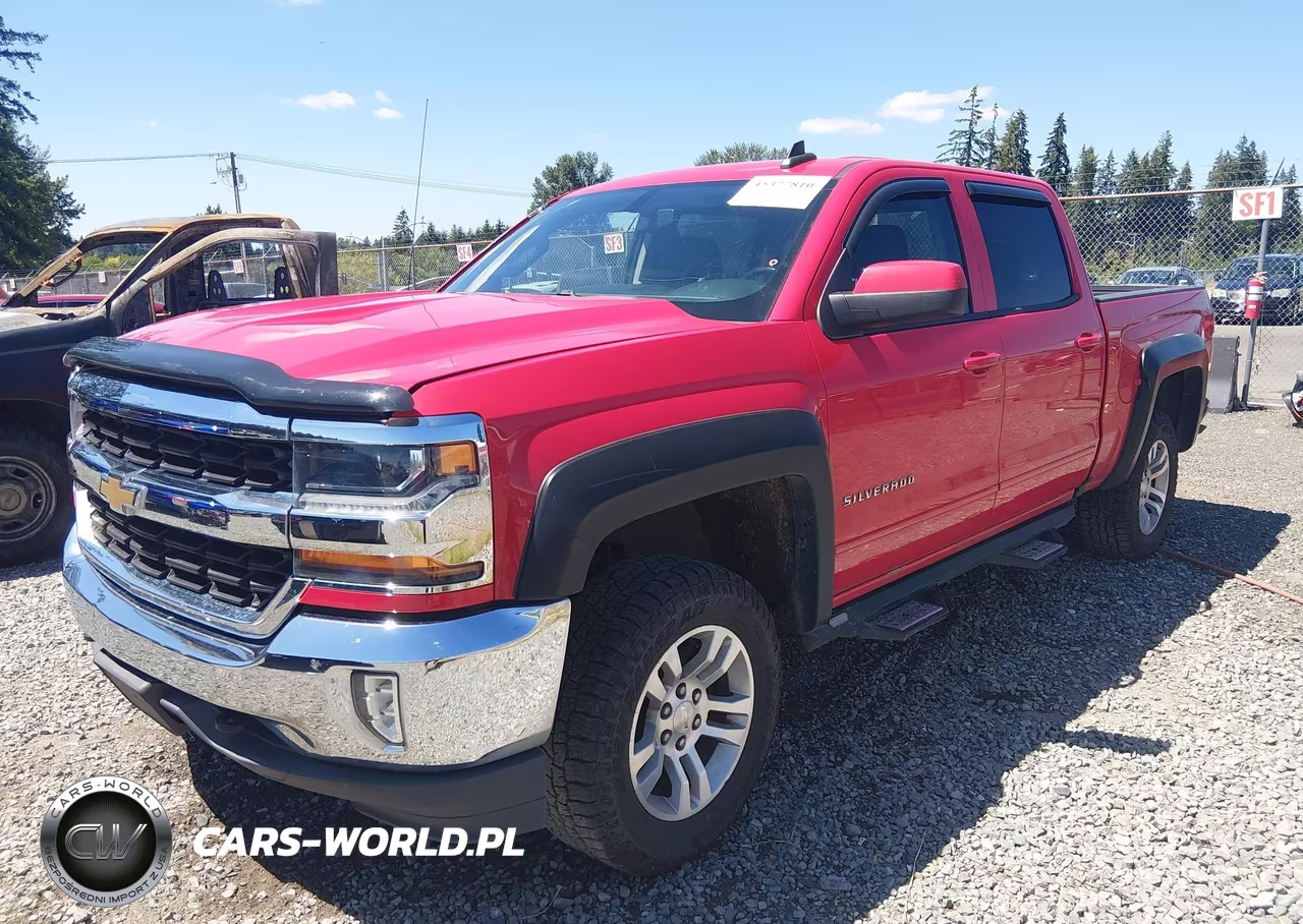 2017 Chevrolet Silverado 1500 1Lt VIN:3GCUKREC0HG244385 - 2