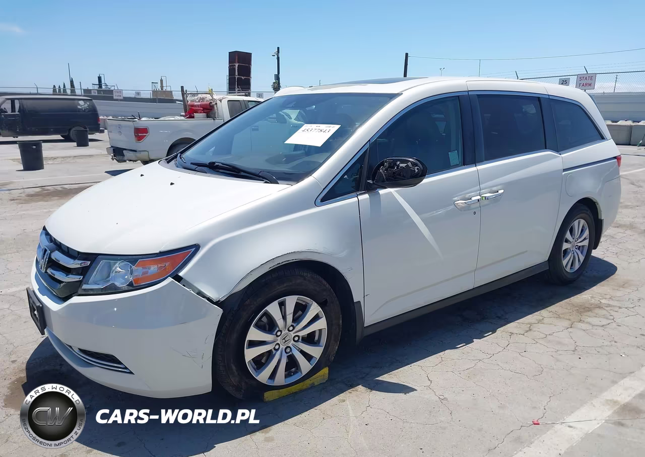 2015 Honda Odyssey Ex-L VIN:5FNRL5H69FB104758 - 2