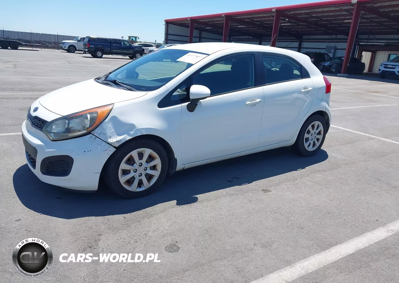 2012 Kia Rio5 Lx VIN:KNADM5A33C6050935 - 2