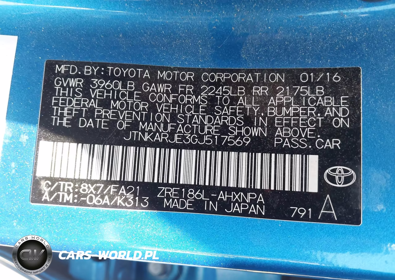 2016 Scion Im VIN:JTNKARJE3GJ517569 - 9