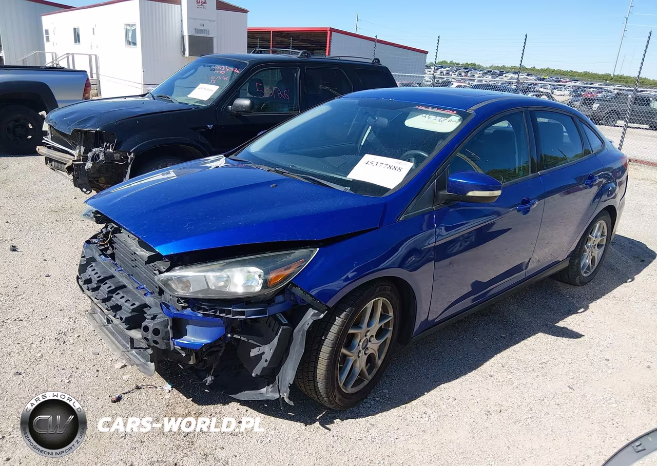 2015 Ford Focus Se VIN:1FADP3F25FL342189 - 2