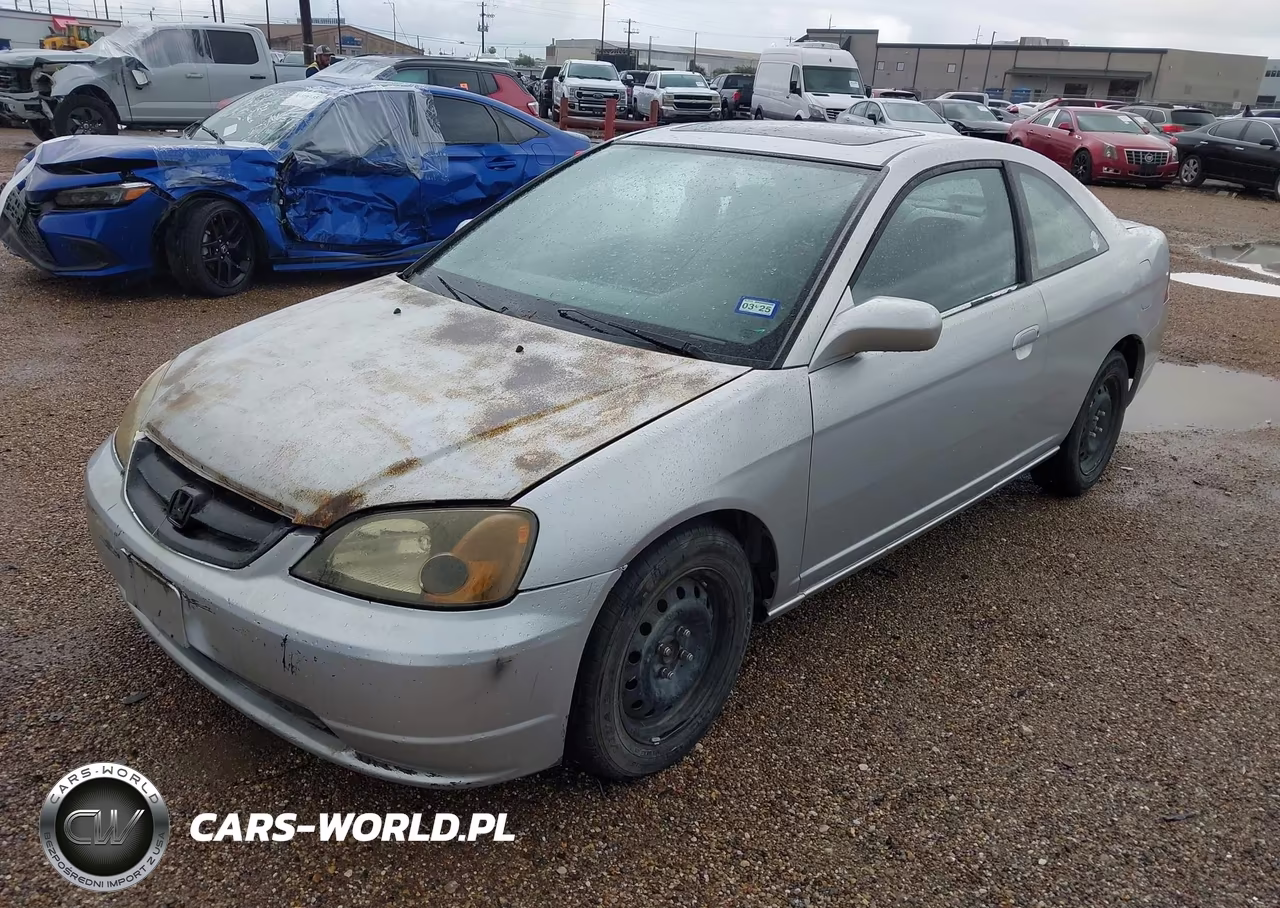 2002 Honda Civic Ex VIN:1HGEM22962L110748 - 2