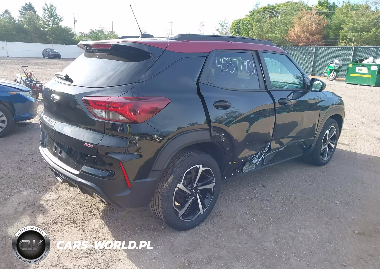 2021 Chevrolet Trailblazer Fwd Rs VIN:KL79MTSL7MB107123 - 4