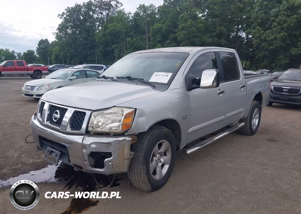 2004 Nissan Titan Se VIN:1N6AA07B34N563655 - 2