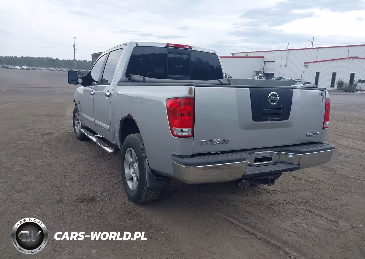 2004 Nissan Titan Se VIN:1N6AA07B34N563655 - 3