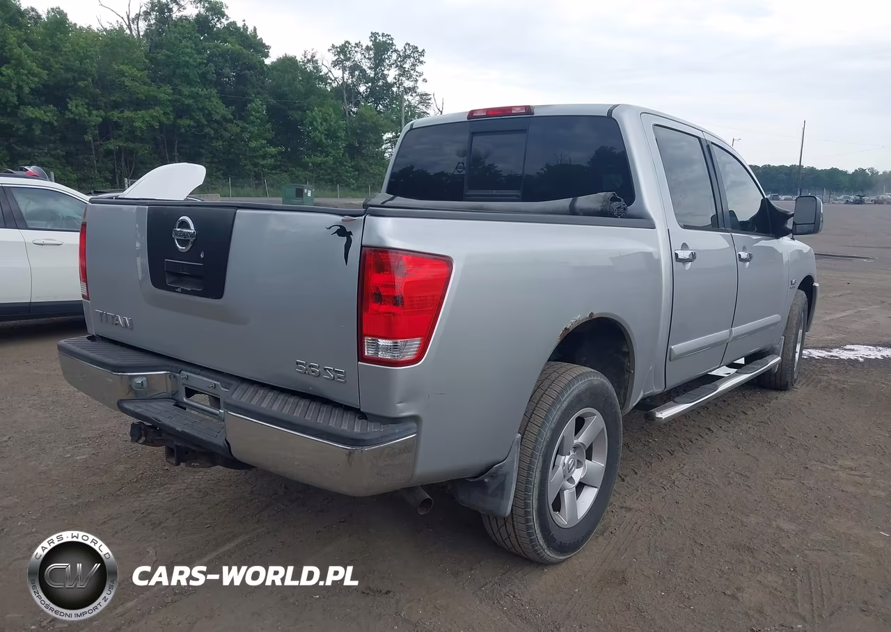 2004 Nissan Titan Se VIN:1N6AA07B34N563655 - 4