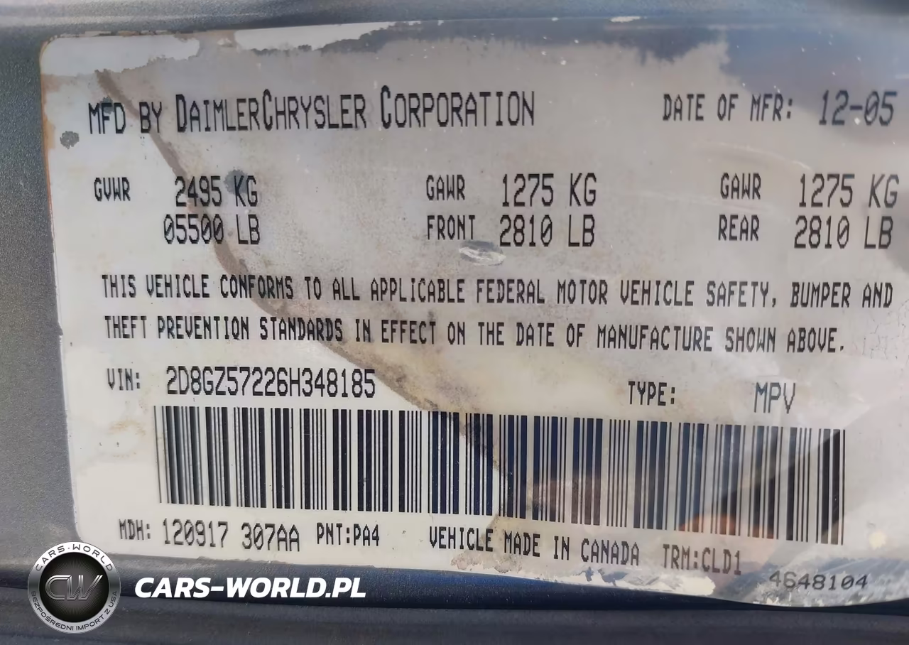 2006 Dodge Magnum Rt VIN:2D8GZ57226H348185 - 9