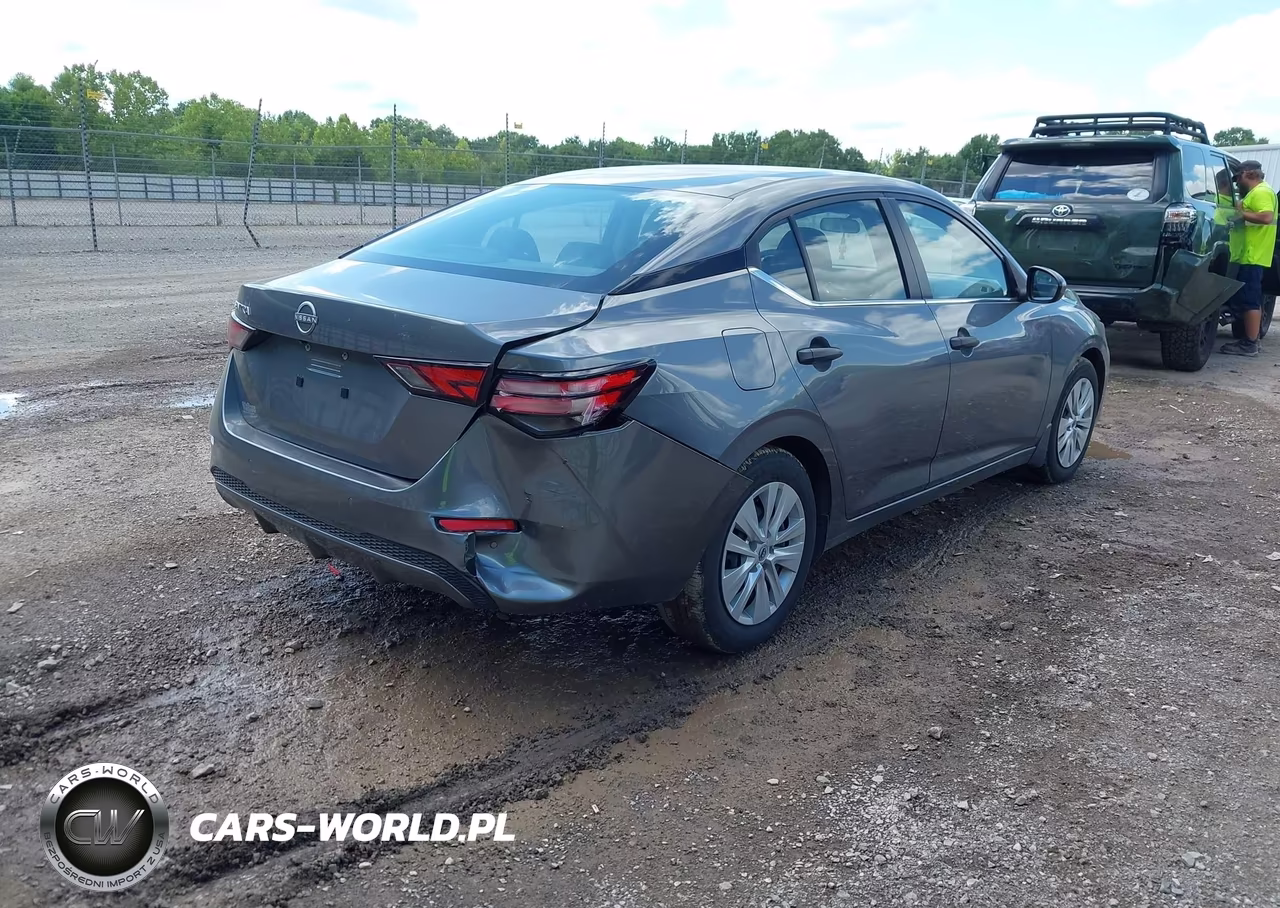 2025 Nissan Sentra S VIN:3N1AB8BV5SY284808 - 4