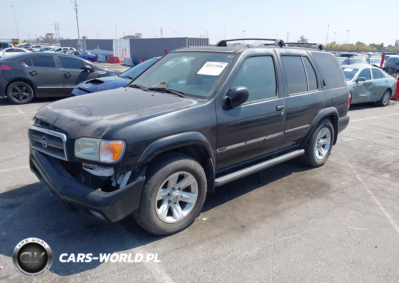 2002 Nissan Pathfinder VIN:JN8DR09X92W654944 - 2