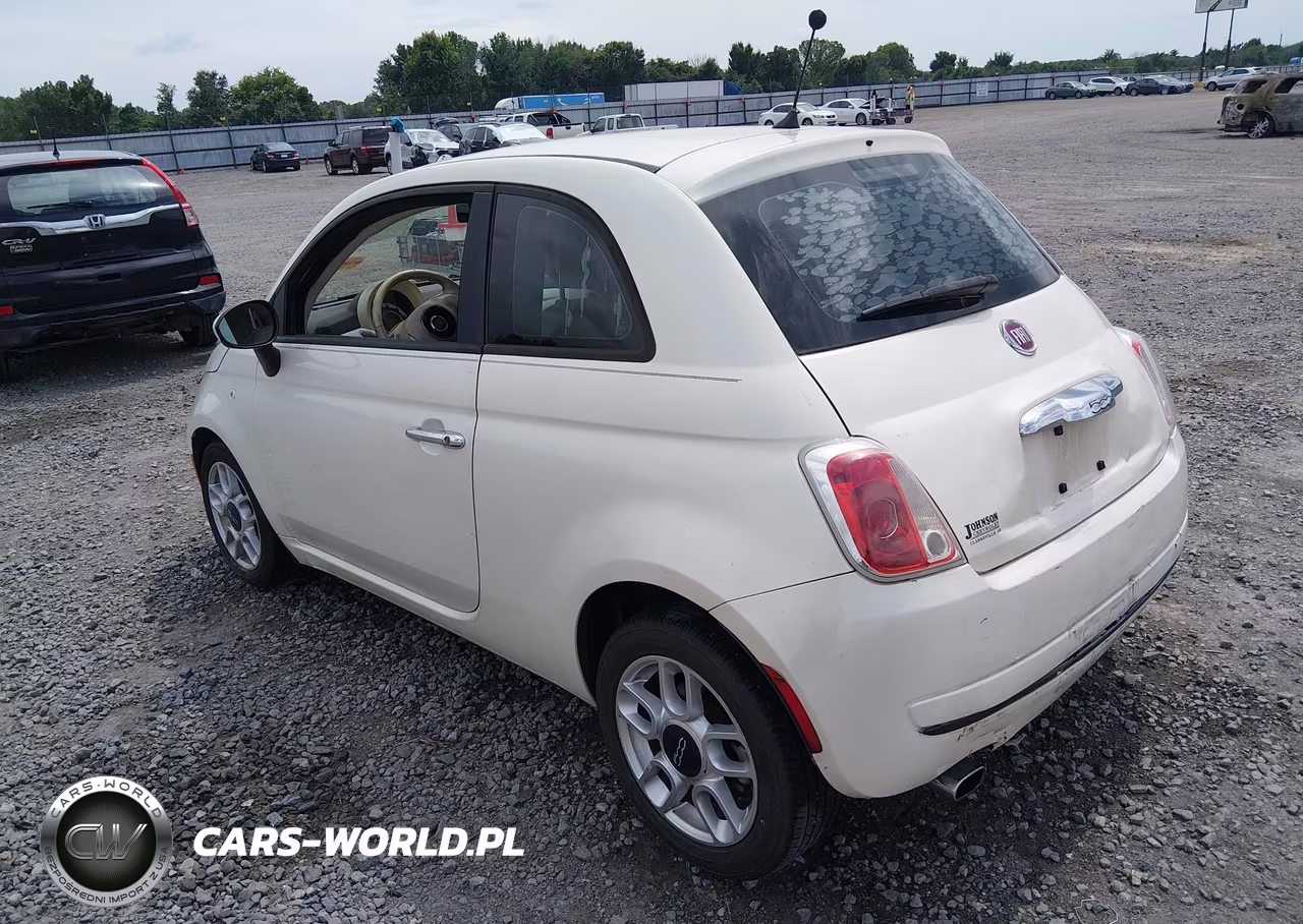 2012 Fiat 500 Pop VIN:3C3CFFAR5CT366088 - 3