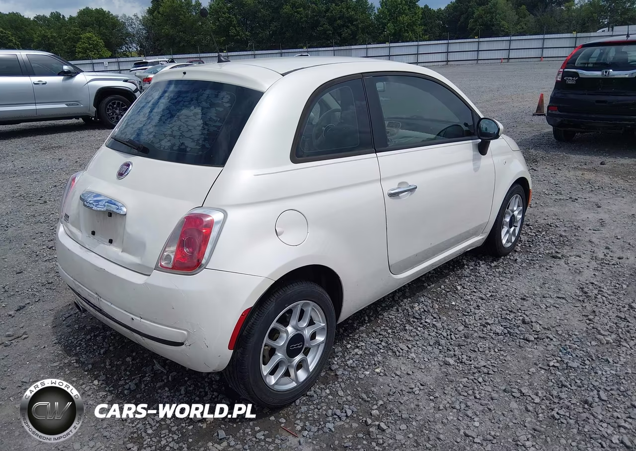 2012 Fiat 500 Pop VIN:3C3CFFAR5CT366088 - 4