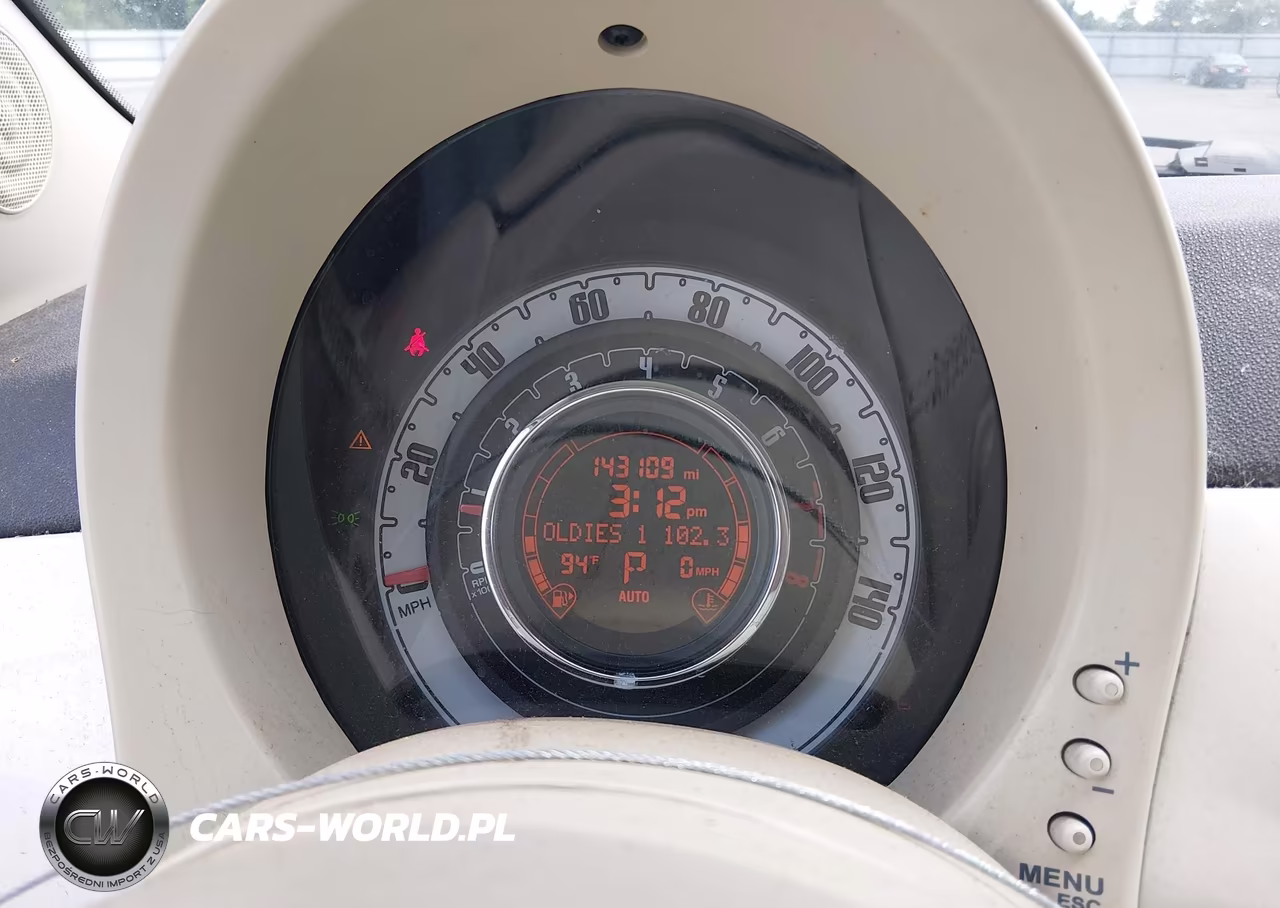 2012 Fiat 500 Pop VIN:3C3CFFAR5CT366088 - 7