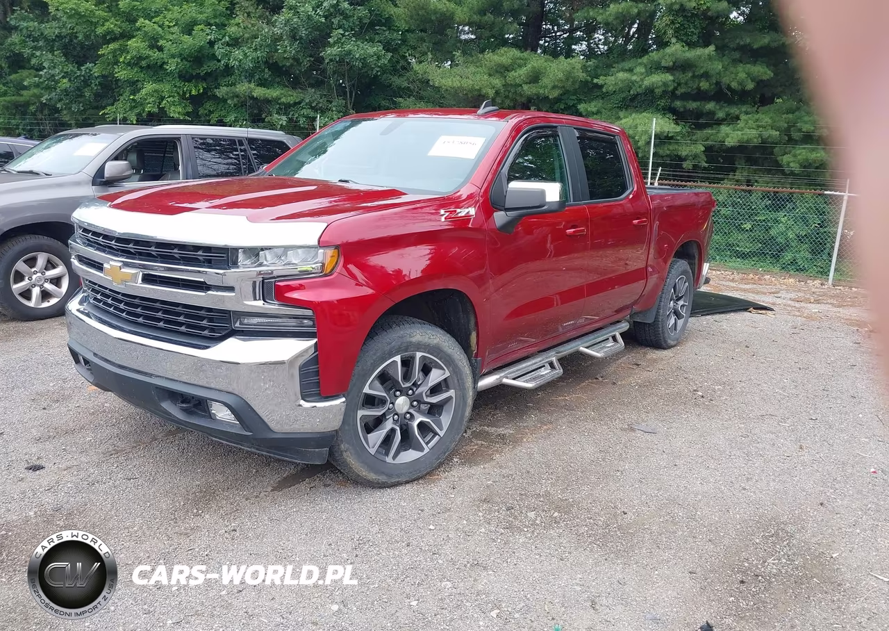 2021 Chevrolet Silverado 1500 4Wd Short Bed Lt VIN:3GCUYDED6MG249238 - 2