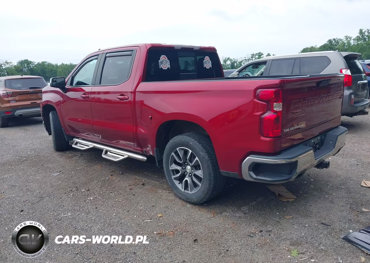 2021 Chevrolet Silverado 1500 4Wd Short Bed Lt VIN:3GCUYDED6MG249238 - 3