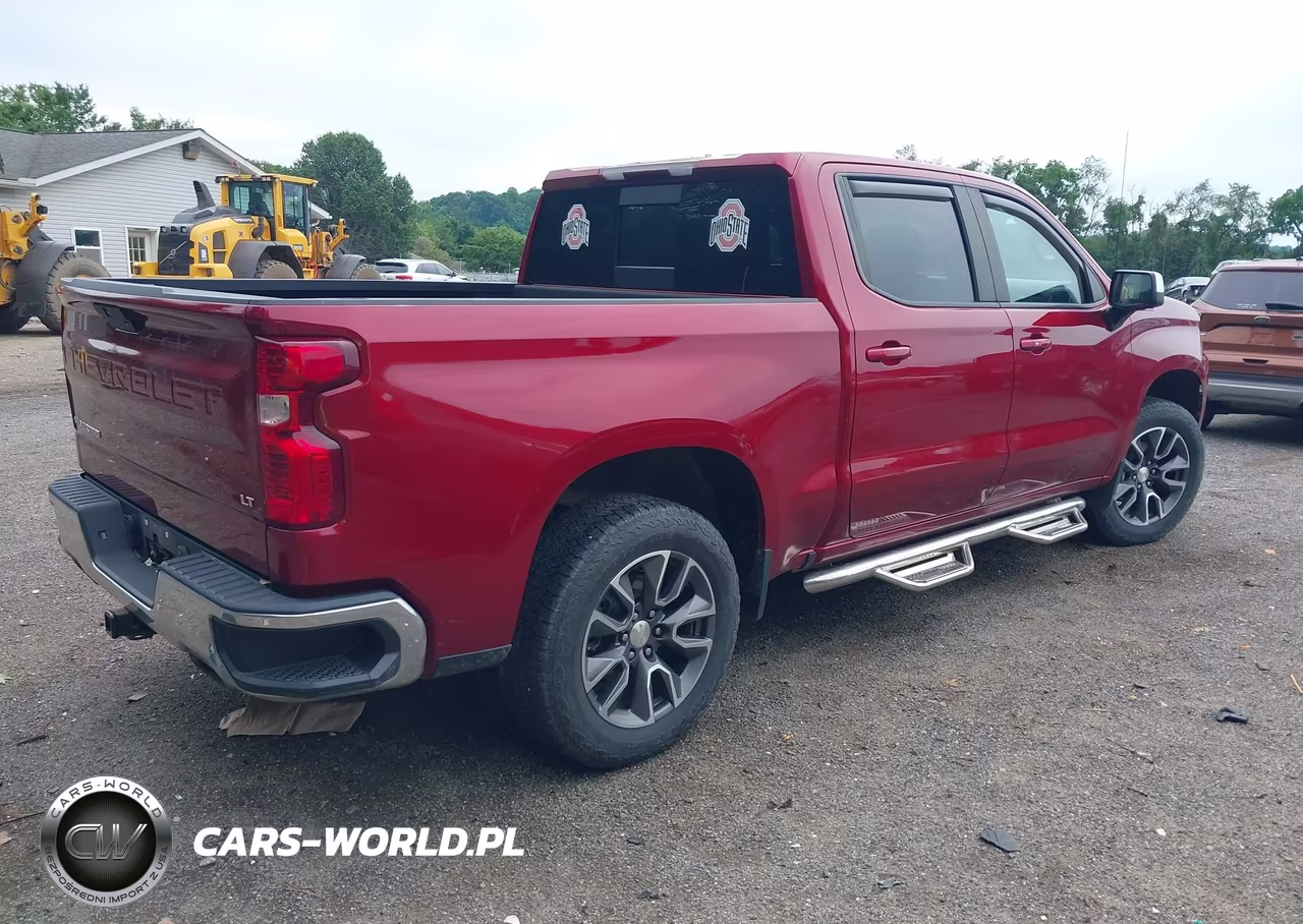 2021 Chevrolet Silverado 1500 4Wd Short Bed Lt VIN:3GCUYDED6MG249238 - 4