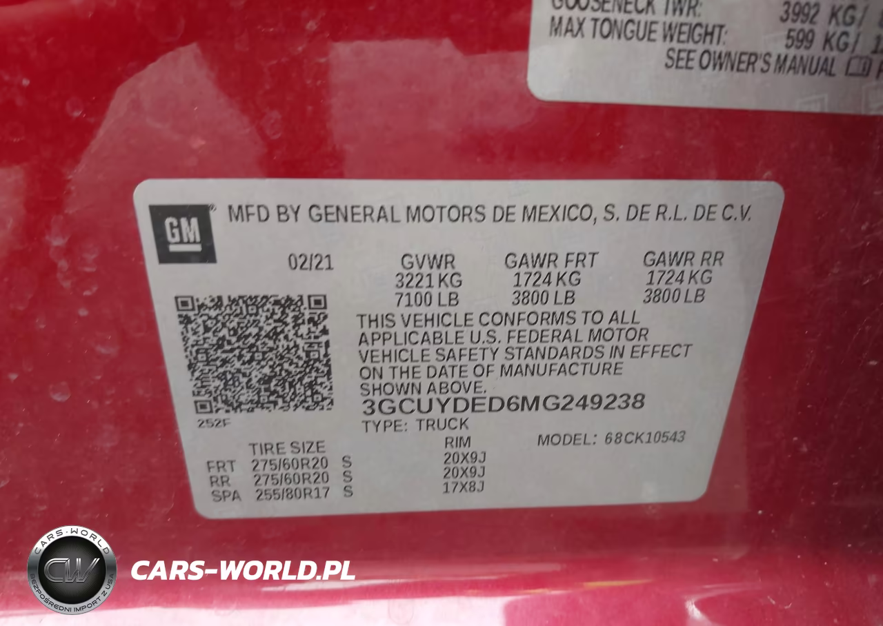 2021 Chevrolet Silverado 1500 4Wd Short Bed Lt VIN:3GCUYDED6MG249238 - 9