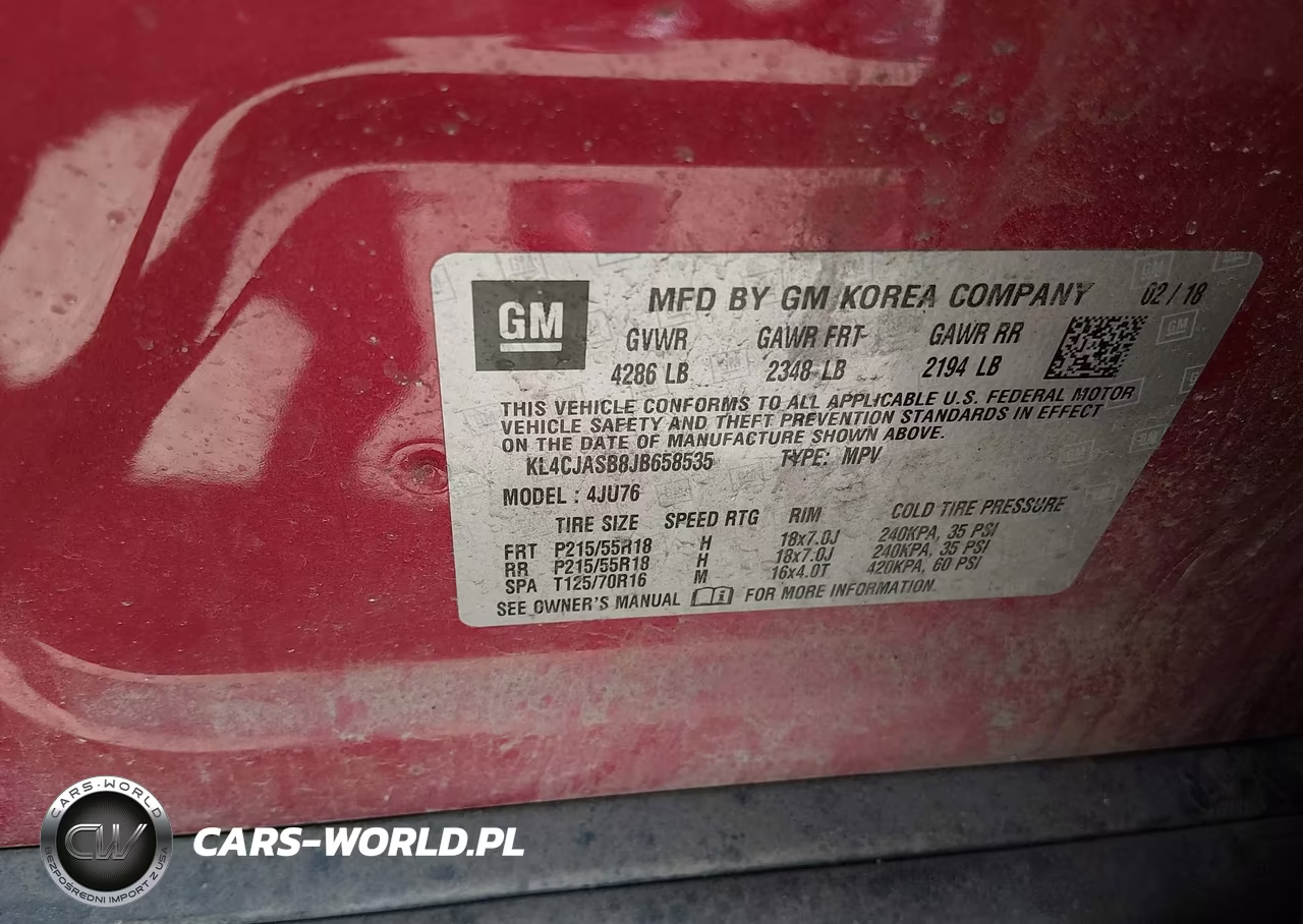 2018 Buick Encore Preferred VIN:KL4CJASB8JB658535 - 9