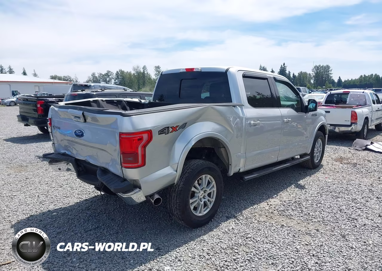2015 Ford F-150 Lariat VIN:1FTEW1EP5FFC95358 - 4