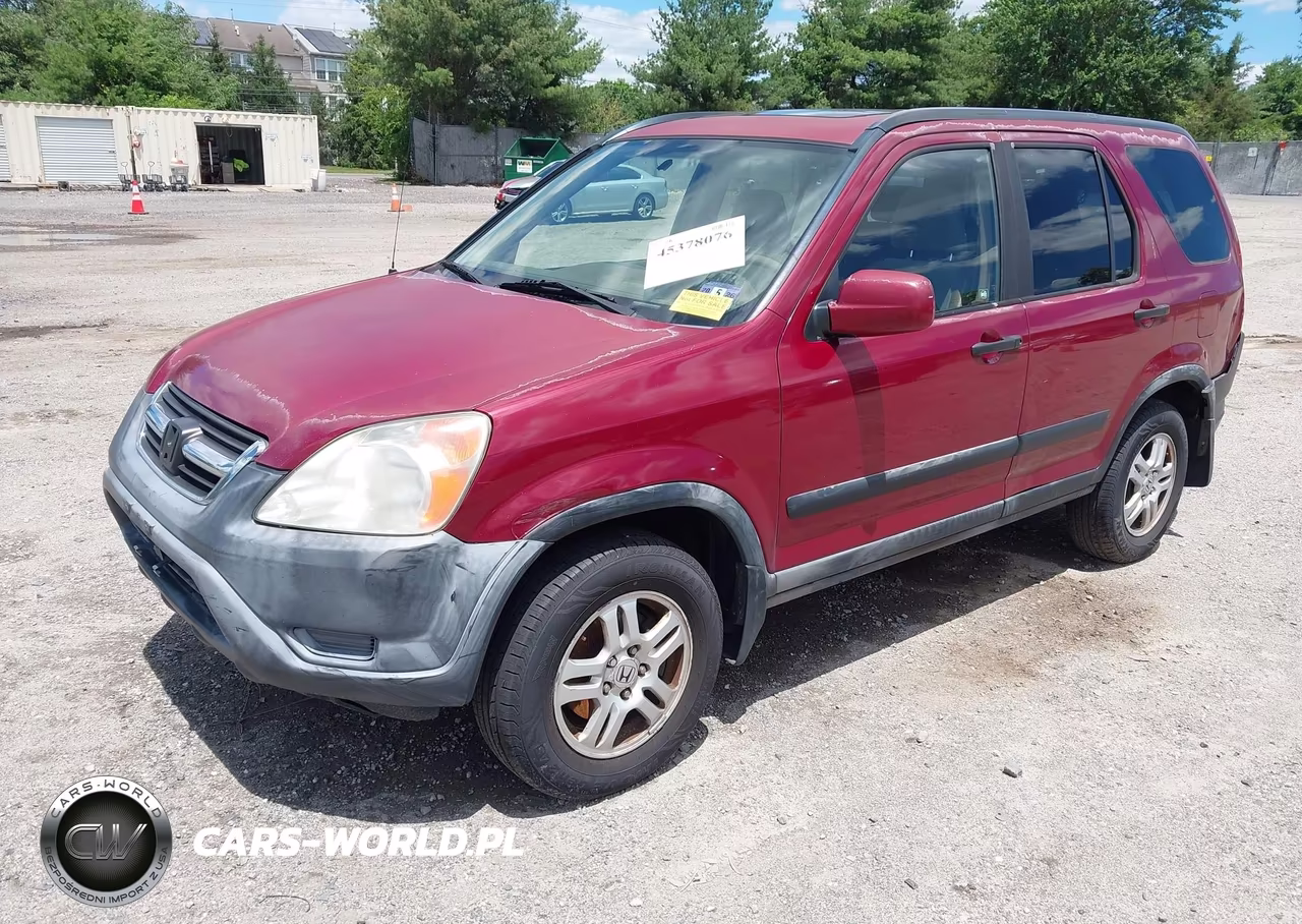 2002 Honda Cr-V Ex VIN:JHLRD78892C053735 - 2