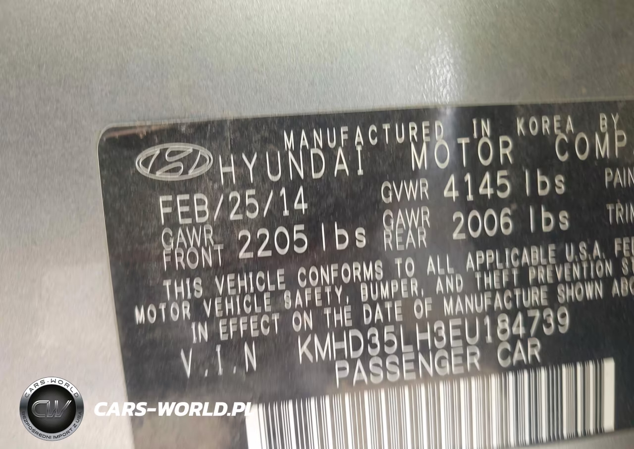 2014 Hyundai Elantra Gt VIN:KMHD35LH3EU184739 - 9