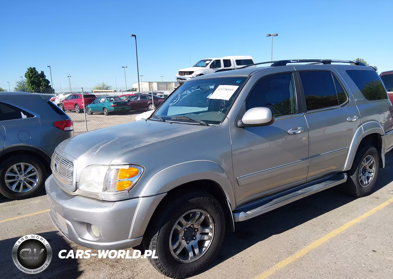 2003 Toyota Sequoia Limited V8 VIN:5TDBT48AX3S160411 - 2