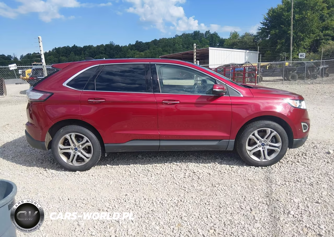 2017 Ford Edge Titanium VIN:2FMPK4K83HBB35689 - 13