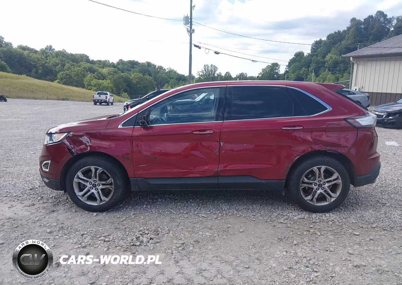 2017 Ford Edge Titanium VIN:2FMPK4K83HBB35689 - 14