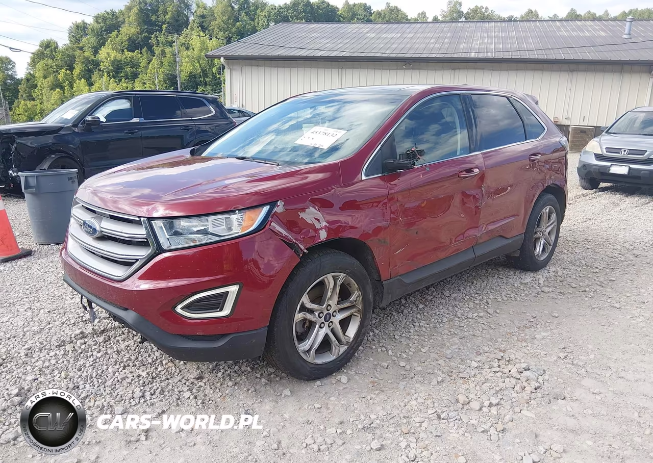 2017 Ford Edge Titanium VIN:2FMPK4K83HBB35689 - 2