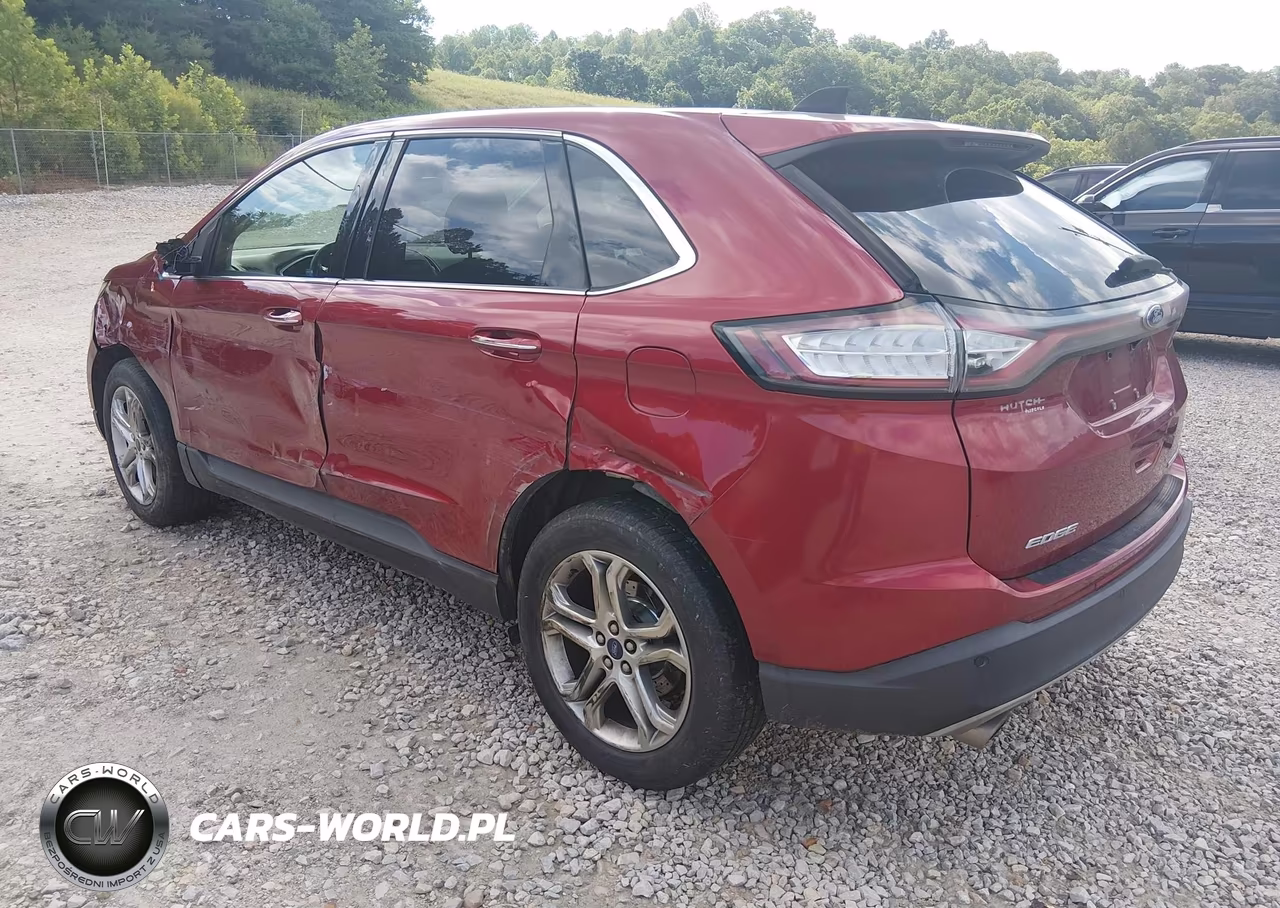2017 Ford Edge Titanium VIN:2FMPK4K83HBB35689 - 3