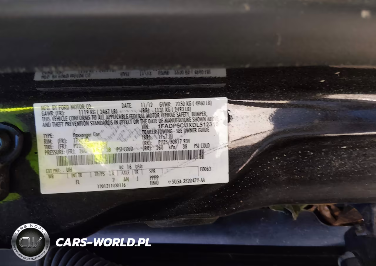 2013 Ford C-Max Energi Sel VIN:1FADP5CUXDL512318 - 9