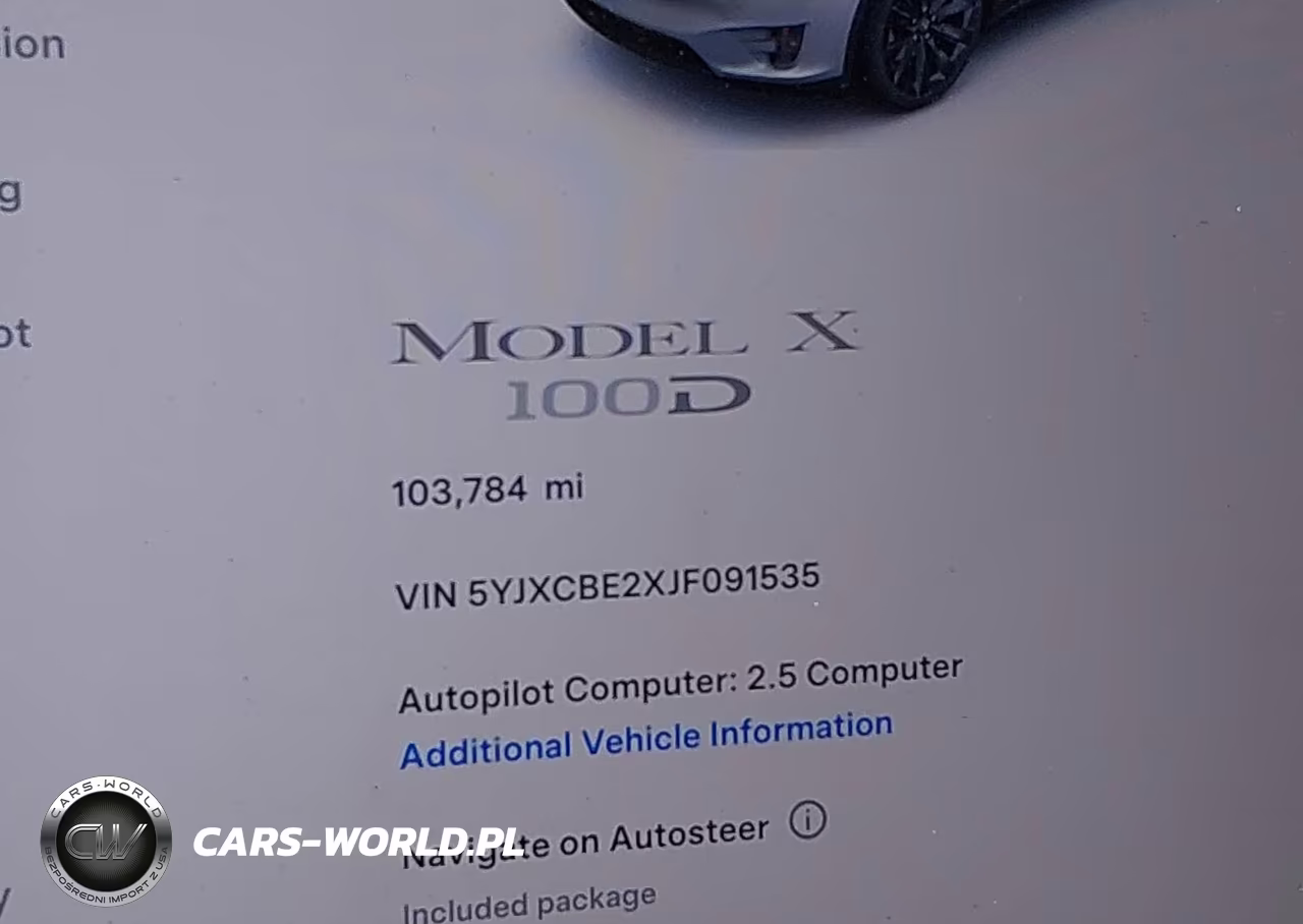 2018 Tesla Model X 100D-75D-P100D VIN:5YJXCBE2XJF091535 - 14