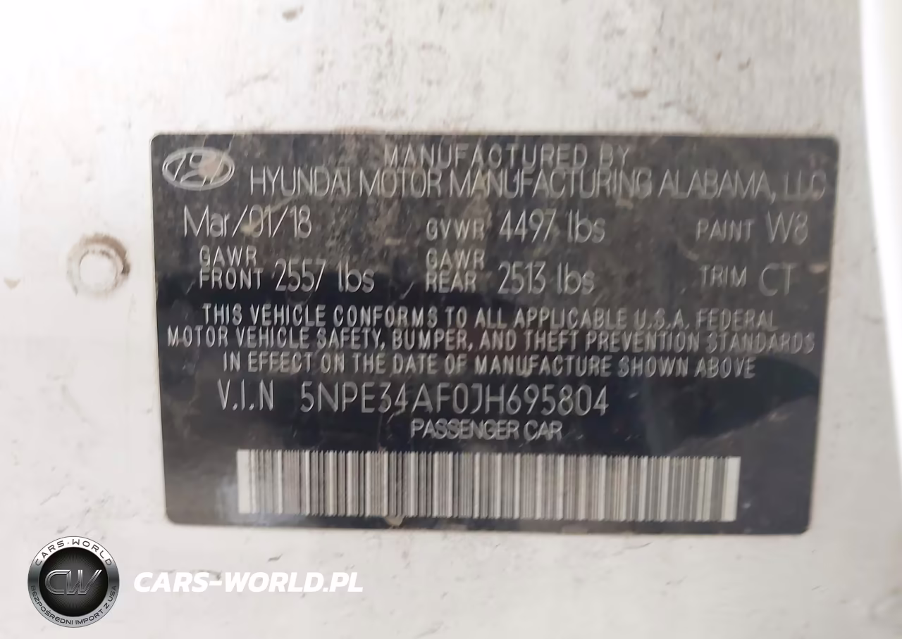 2018 Hyundai Sonata Limited VIN:5NPE34AF0JH695804 - 9