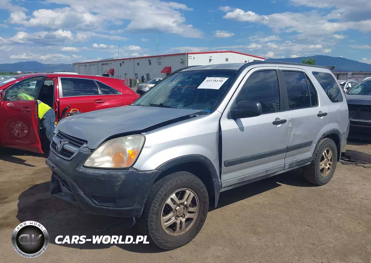2002 Honda Cr-V Lx VIN:JHLRD68492C010195 - 2