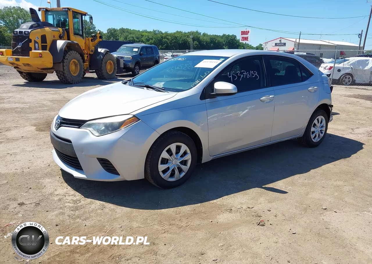 2016 Toyota Corolla L VIN:2T1BURHE2GC619734 - 2