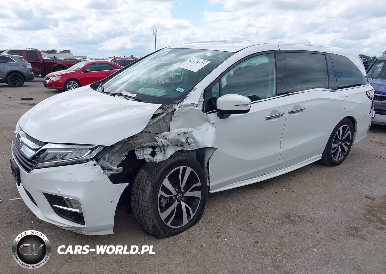 2020 Honda Odyssey Elite VIN:5FNRL6H95LB048345 - 2