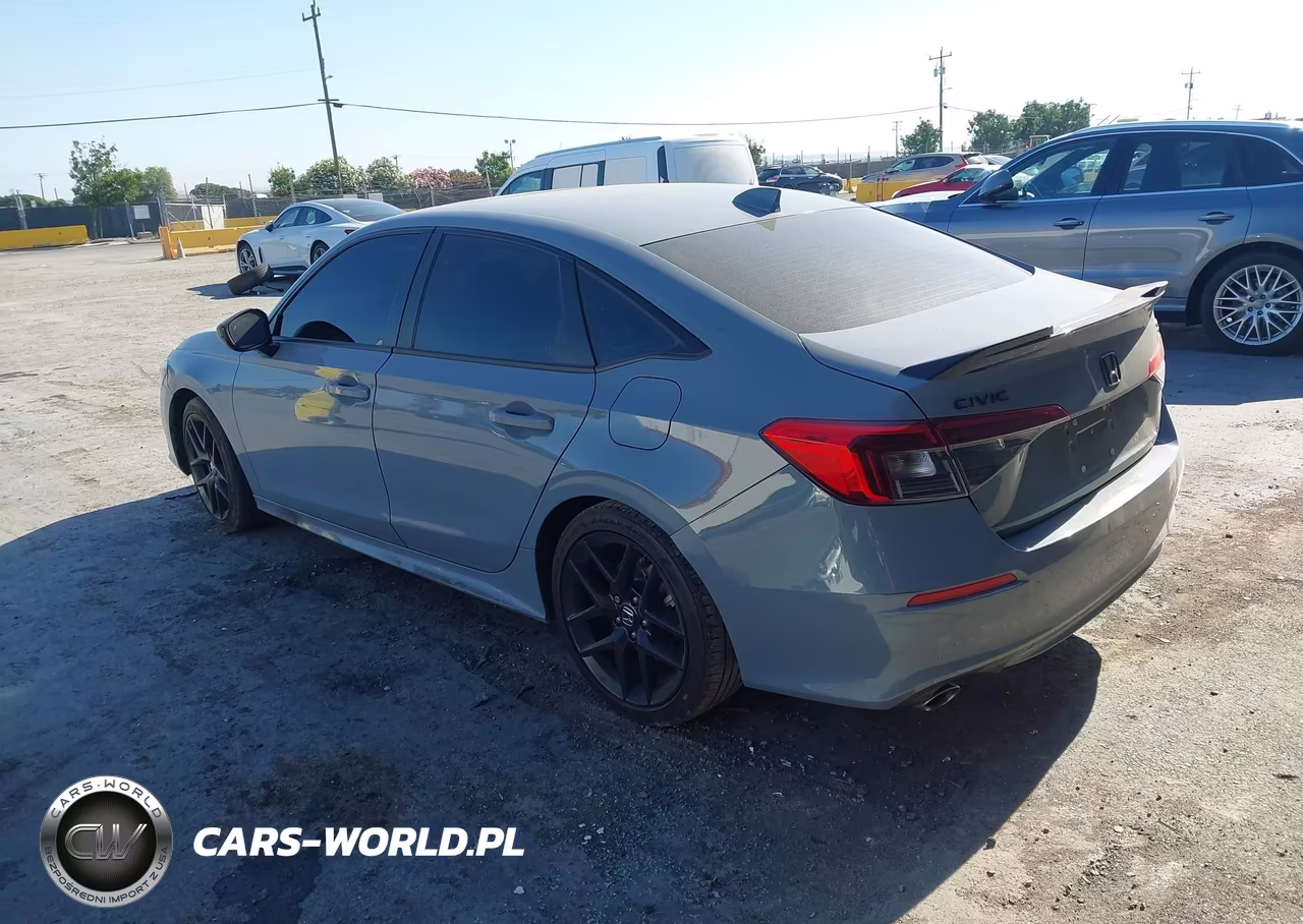 2023 Honda Civic Si Sedan VIN:2HGFE1E5XPH474163 - 3