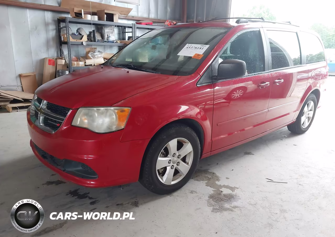 2013 Dodge Grand Caravan Se VIN:2C4RDGBG1DR700412 - 2
