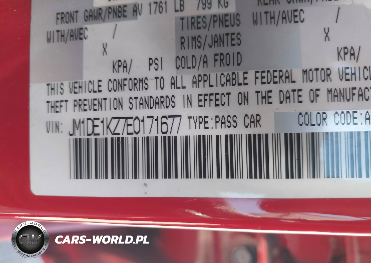 2014 Mazda Mazda2 Sport VIN:JM1DE1KZ7E0171677 - 9